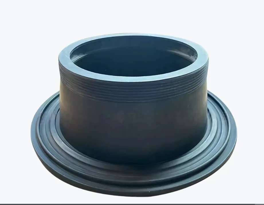 Truck exhaust gasket and pipe damping rubber component