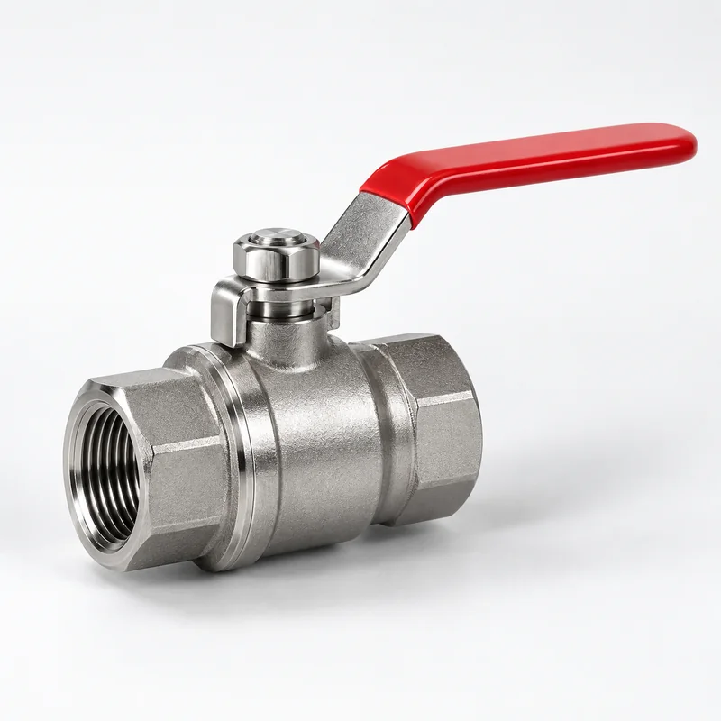 1PC threaded stainless steel ball valve